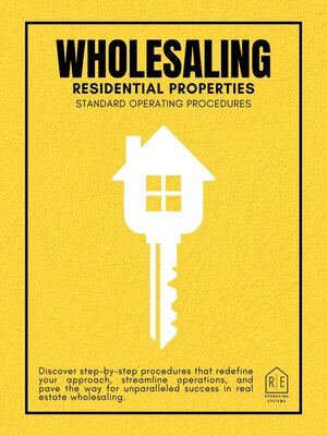 cover image of Wholesaling Residential Properties